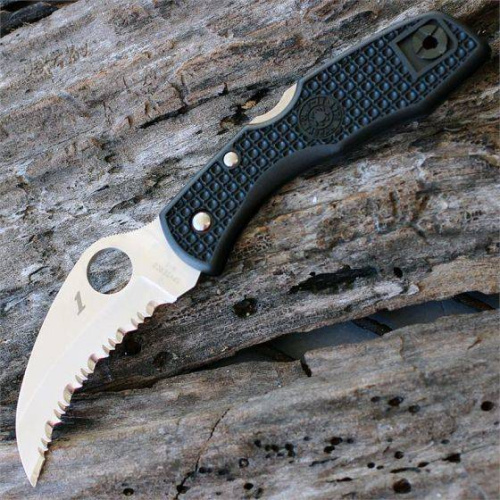 Складной нож Spyderco Tasman Salt™ 106SBK фото 15 Складной нож Spyderco Tasman Salt™ 106SBK фото 15
