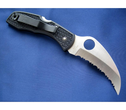 Складной нож Spyderco Tasman Salt™ 106SBK фото 5 Складной нож Spyderco Tasman Salt™ 106SBK фото 5