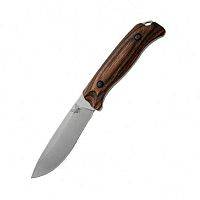 Нож Benchmade Saddle Mountain Skinner Hunt Wood 15001-2