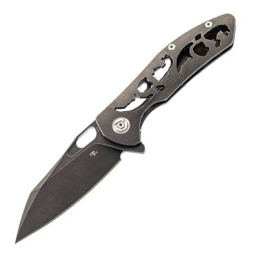 5891 ch outdoor knife CH3515 Black фото 11