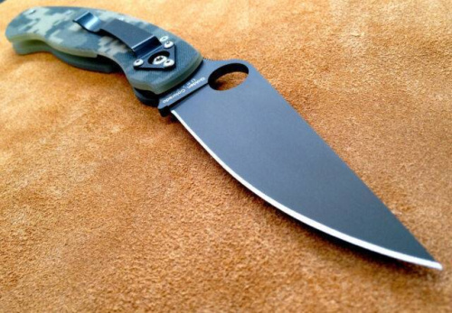 Складной нож Spyderco Military Model - C36GPCMOBK фото 8 Складной нож Spyderco Military Model - C36GPCMOBK фото 8