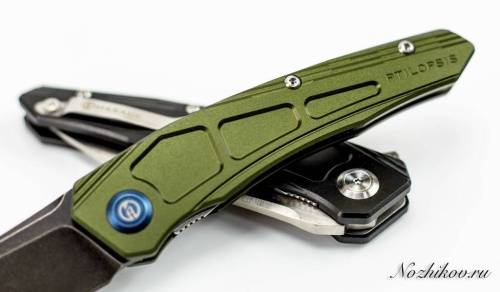 5891 Maxace Knife Maxace Ptilopsis Green фото 3