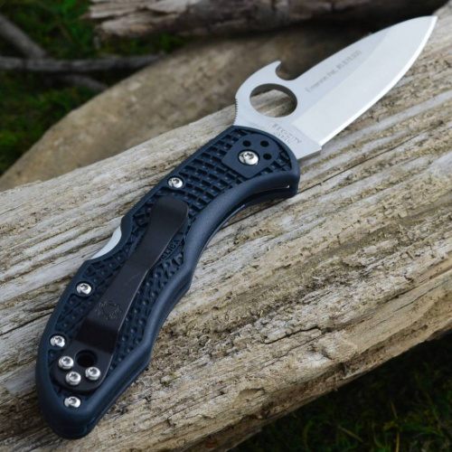 Складной нож Spyderco Delica 4 Emerson Wave Opener® 11PGYW фото 17 Складной нож Spyderco Delica 4 Emerson Wave Opener® 11PGYW фото 17