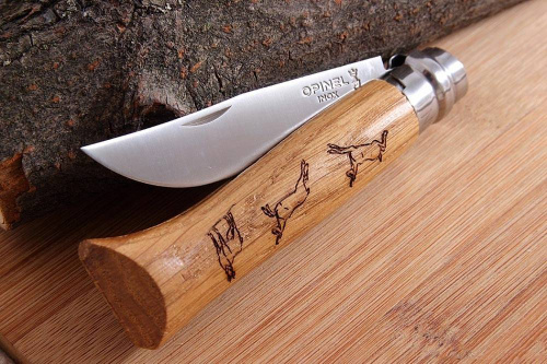 Складной нож Opinel Opinel №8 VRI Animalia Chamois фото 4 Складной нож Opinel Opinel №8 VRI Animalia Chamois фото 4