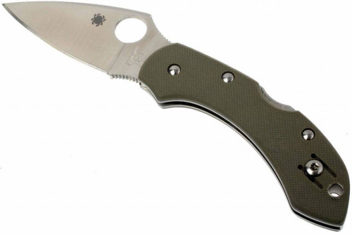 Складной нож Spyderco Dragonfly 2 Foliage Green - C28GPFG фото 12