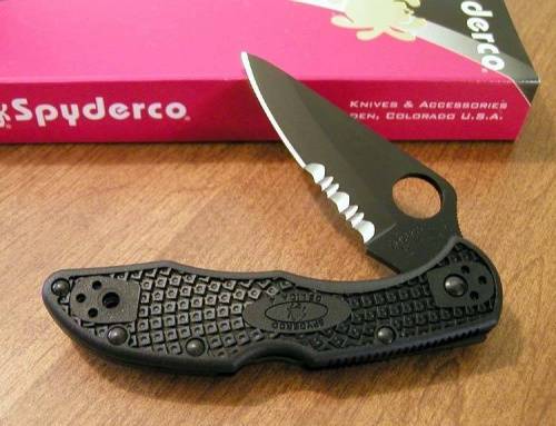 5891 Spyderco Delica 4 - 11PSBK фото 6