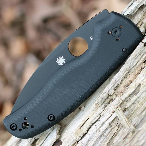 Складной нож Spyderco Shaman 229GPBK фото 7