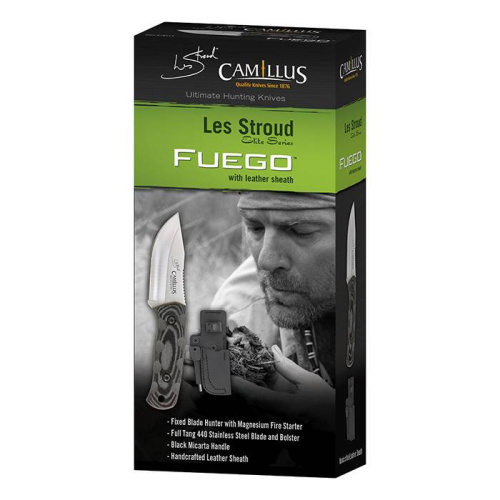 236 Camillus Нож с фиксированным клинкомLes Stroud Fuego фото 4 236 Camillus Нож с фиксированным клинкомLes Stroud Fuego фото 4