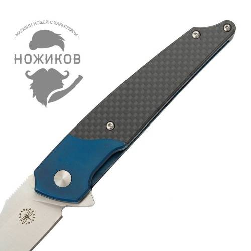 5891 Amare Knives Pocket Peak Blue фото 7