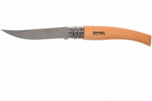 504 Opinel №8 VRI Folding Slim Beechwood фото 8