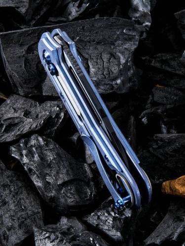 5891 WE Knife Double Helix blue фото 9