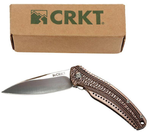 Складной нож CRKT Ripple 2 Bronze фото 6 Складной нож CRKT Ripple 2 Bronze фото 6