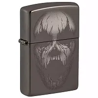 Зажигалка ZIPPO Screaming Monster с покрытием Black Ice®