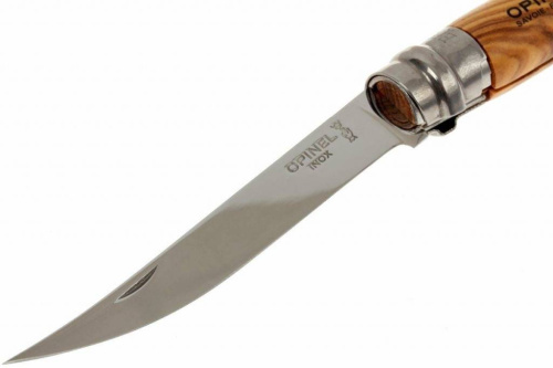504 Opinel №10 VRI Folding Slim Olivewood фото 2 504 Opinel №10 VRI Folding Slim Olivewood фото 2