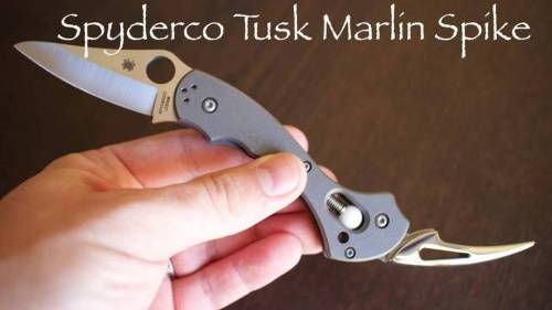 5891 Spyderco Tusk Marlin Spike 06TIP фото 7