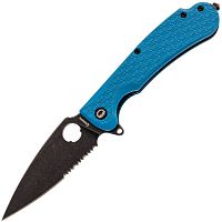 Складной нож Daggerr Resident Blue BW Serrated
