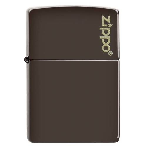 138 ZIPPO ЗажигалкаLogo Classic с покрытием Brown Matte фото 7