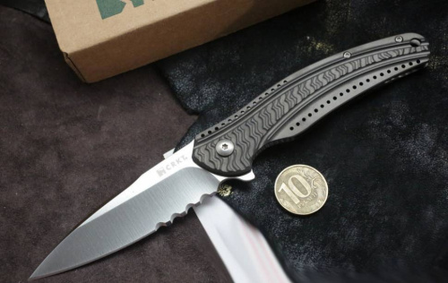Складной нож CRKT Ripple Grey Combo фото 5 Складной нож CRKT Ripple Grey Combo фото 5