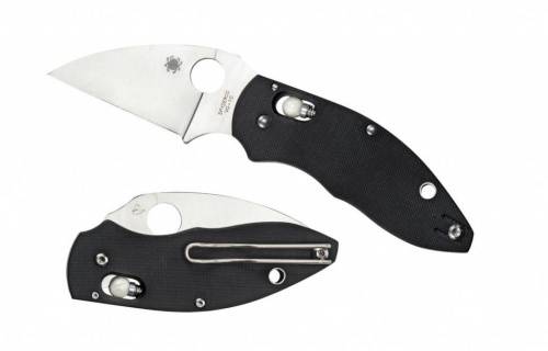 5891 Spyderco Q BALL BLACK C219GP фото 5