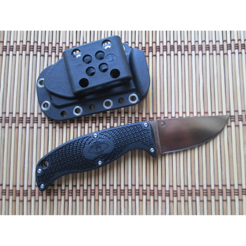 236 Spyderco Нож с фиксированным клинком EnuffFB31CPBK фото 8
