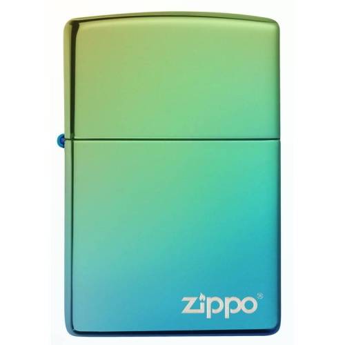 499 ZIPPO ЗажигалкаLogo Classic с покрытием High Polish Teal фото 7