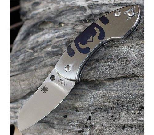 5891 Spyderco Pingo Titanium 163TIP фото 2