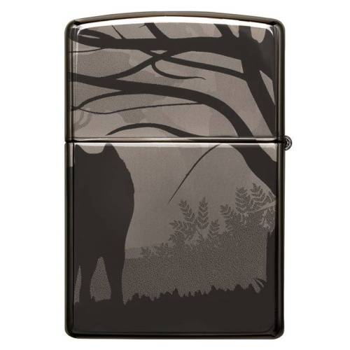 321 ZIPPO Зажигалка ZIPPO Classic с покрытием Black Ice фото 8