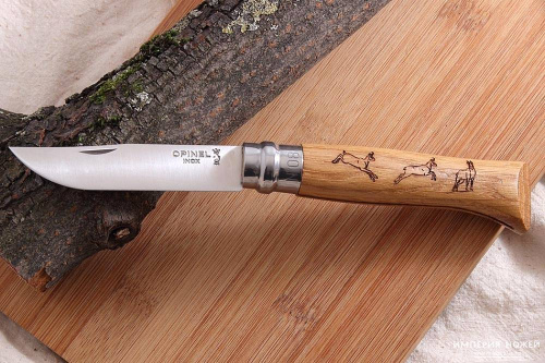 Складной нож Opinel Opinel №8 VRI Animalia Chamois фото 5 Складной нож Opinel Opinel №8 VRI Animalia Chamois фото 5