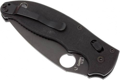 Складной нож Spyderco Manix 2 Black - 101GPBBK2 фото 3 Складной нож Spyderco Manix 2 Black - 101GPBBK2 фото 3