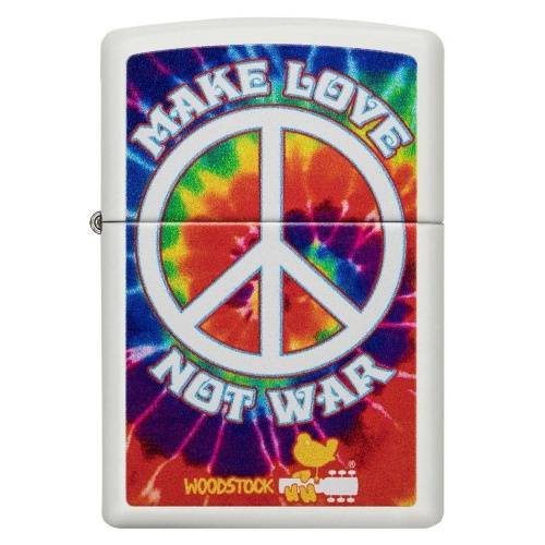 138 ZIPPO Зажигалка ZIPPO Woodstock® с покрытием White Matte фото 4