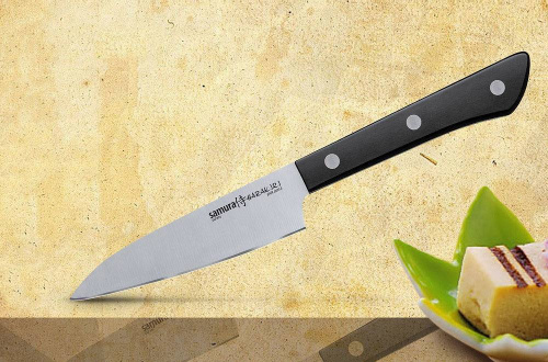 2011 Samura Нож кухонный овощной"HARAKIRI" (SHR-0011B) 99 мм 2011 Samura Нож кухонный овощной"HARAKIRI" (SHR-0011B) 99 мм
