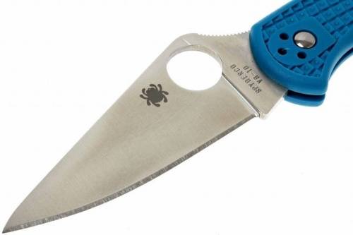 5891 Spyderco Delica 4 Flat Ground - 11FPBL фото 6