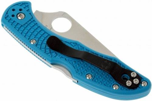 5891 Spyderco Delica 4 Flat Ground - 11FPBL фото 23