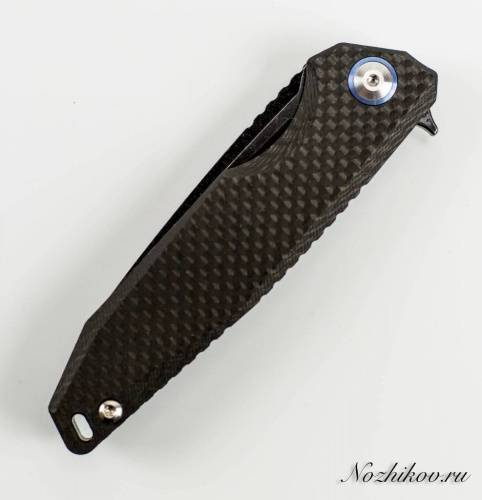 5891 ch outdoor knife CH3004 Black фото 5