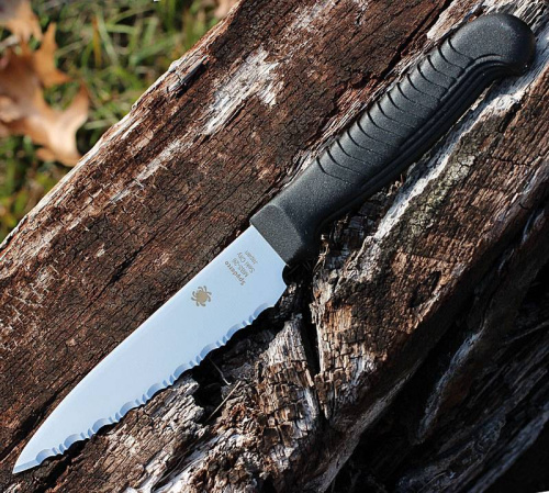 2011 Spyderco Нож кухонный универсальный Spyderco Utility Knife K05SPBK фото 10