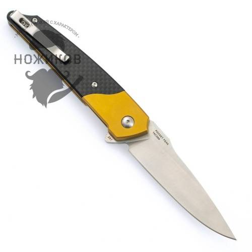 5891 Amare Knives Pocket Peak Gold фото 2