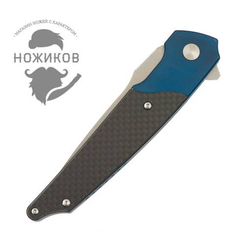 5891 Amare Knives Pocket Peak Blue фото 2