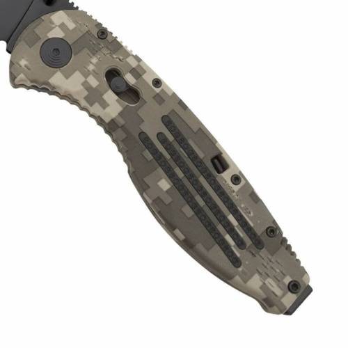 3810 SOG с фиксатором Aegis Digi Camo 8.9 см. - AE06 фото 15