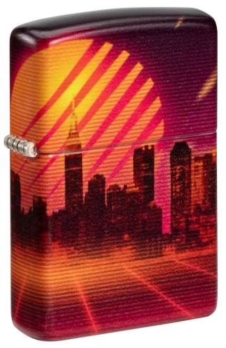 321 ZIPPO  ZIPPO Cyber Cityпокрытием 540 Matte