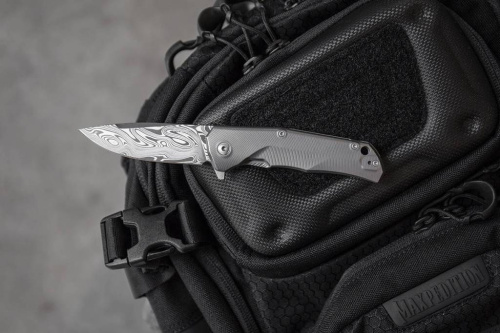 Складной нож Lion Steel TRE DT GY фото 5 Складной нож Lion Steel TRE DT GY фото 5