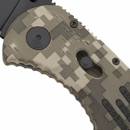 3810 SOG с фиксатором Aegis Digi Camo 8.9 см. - AE06 фото 4