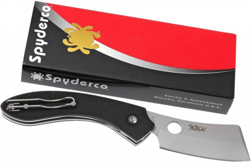 Складной нож Spyderco Serge Panchenko’s Roc 177GP фото 5