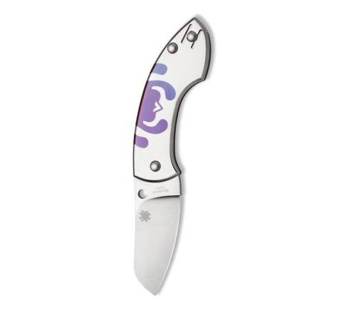 5891 Spyderco Pingo Titanium 163TIP фото 4