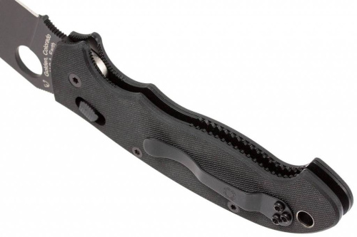 98 Spyderco Manix 2 XL Black - 95GPBBK2 фото 2 98 Spyderco Manix 2 XL Black - 95GPBBK2 фото 2