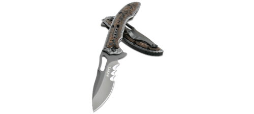 Складной нож CRKT FOSSIL™ WITH VEFF SERRATIONS™ фото 9 Складной нож CRKT FOSSIL™ WITH VEFF SERRATIONS™ фото 9