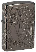  зажигалка ZIPPO Armor® Wicca Design с покрытием Black Ice®