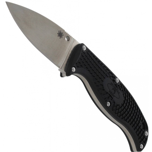 236 Spyderco Нож с фиксированным клинком Enuff Leaf-shapedFB31PBK фото 4
