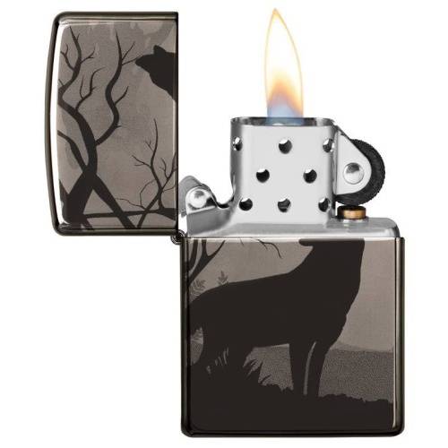 321 ZIPPO Зажигалка ZIPPO Classic с покрытием Black Ice фото 9