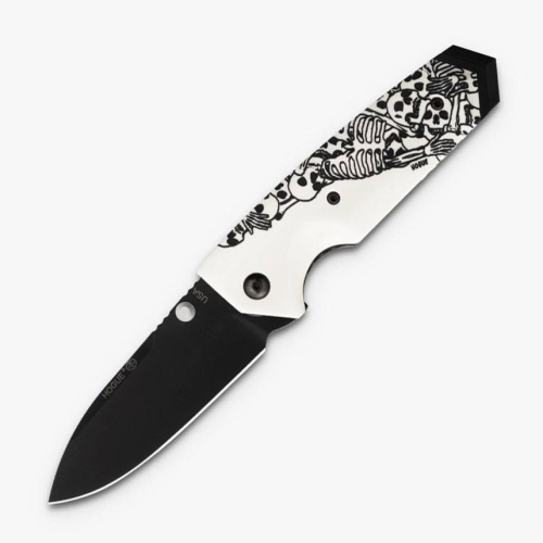 3810 Hogue EX-02 Spear Point Skulls & Bones 3810 Hogue EX-02 Spear Point Skulls & Bones
