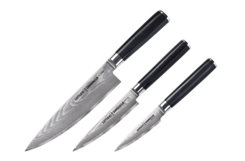 2011 Samura Набор из 3 ножей "Samura DAMASCUS" (10 2011 Samura Набор из 3 ножей "Samura DAMASCUS" (10